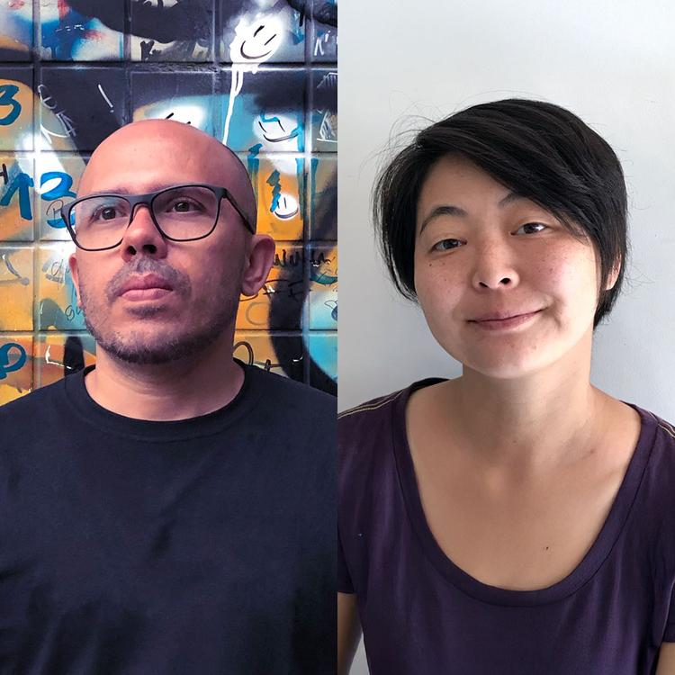 Cris Eiko e Paulo Crumbim